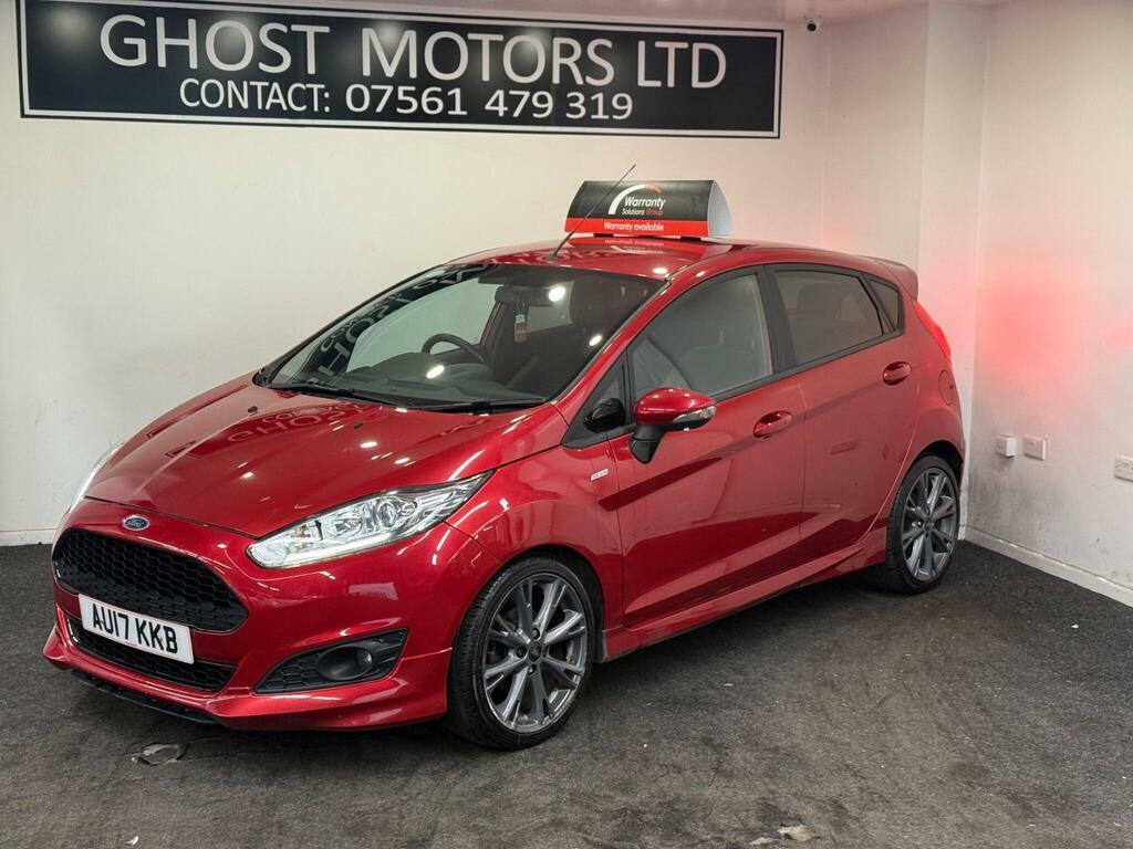 Ford Fiesta 1.0T Ecoboost St-line Euro 6 S S AU17KKB Red #2