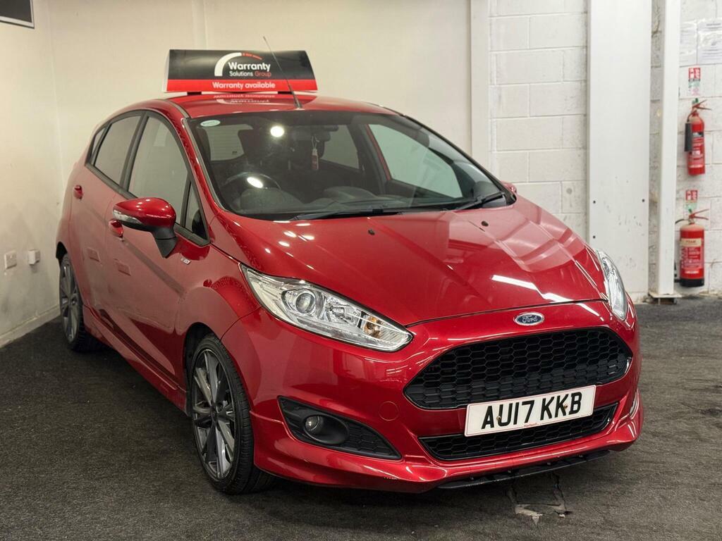 Ford Fiesta 1.0T Ecoboost St-line Euro 6 S S AU17KKB Red #3
