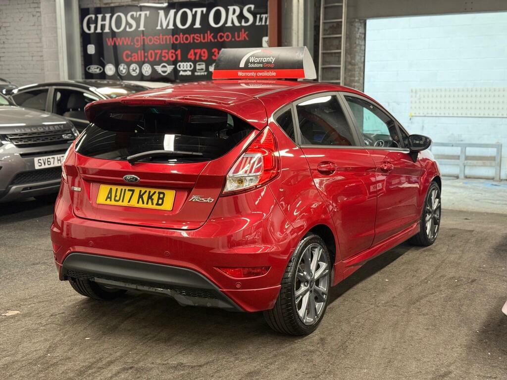 Ford Fiesta 1.0T Ecoboost St-line Euro 6 S S AU17KKB Red #4