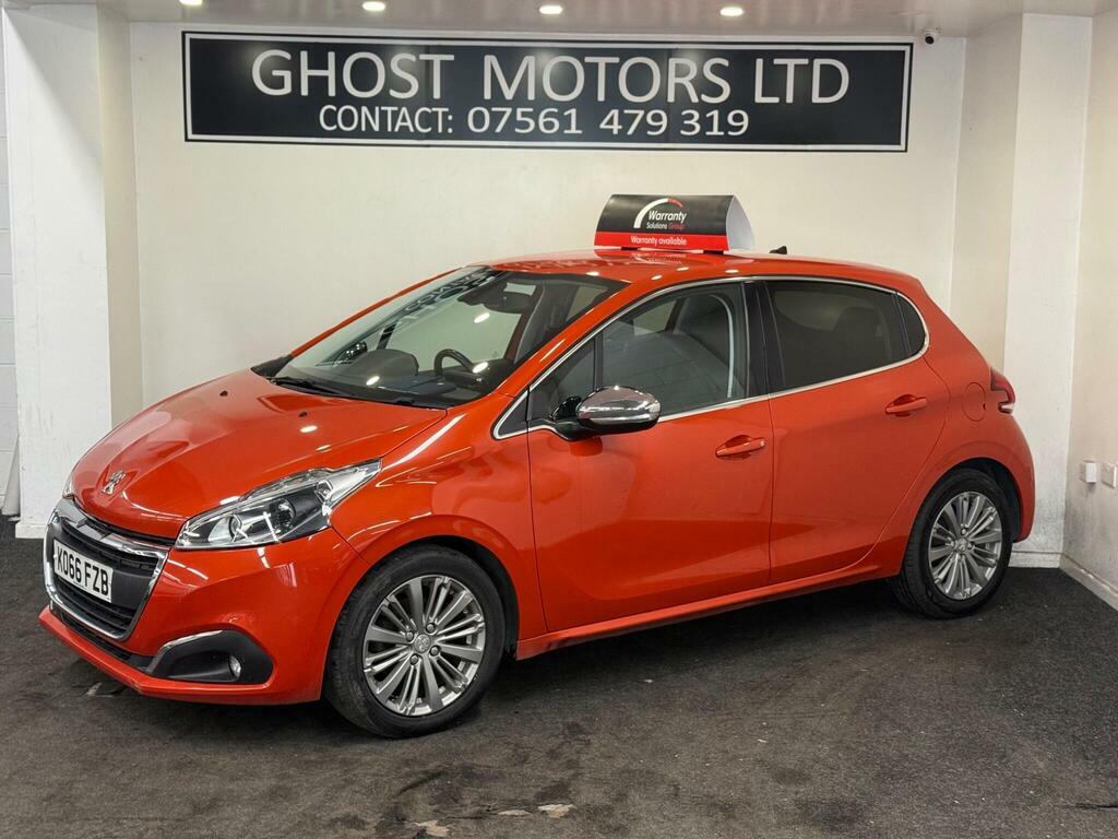 Peugeot 208 1.2 Puretech Allure Euro 6 Orange