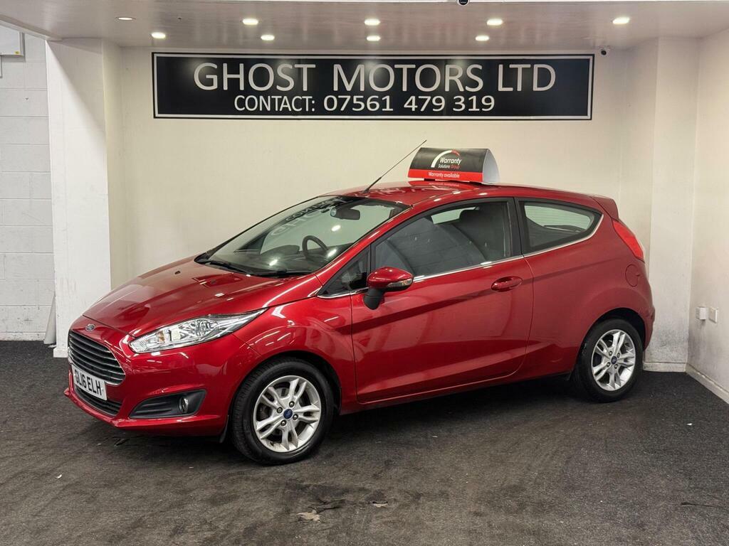 Ford Fiesta 1.0T Ecoboost Zetec Euro 6 S S Red