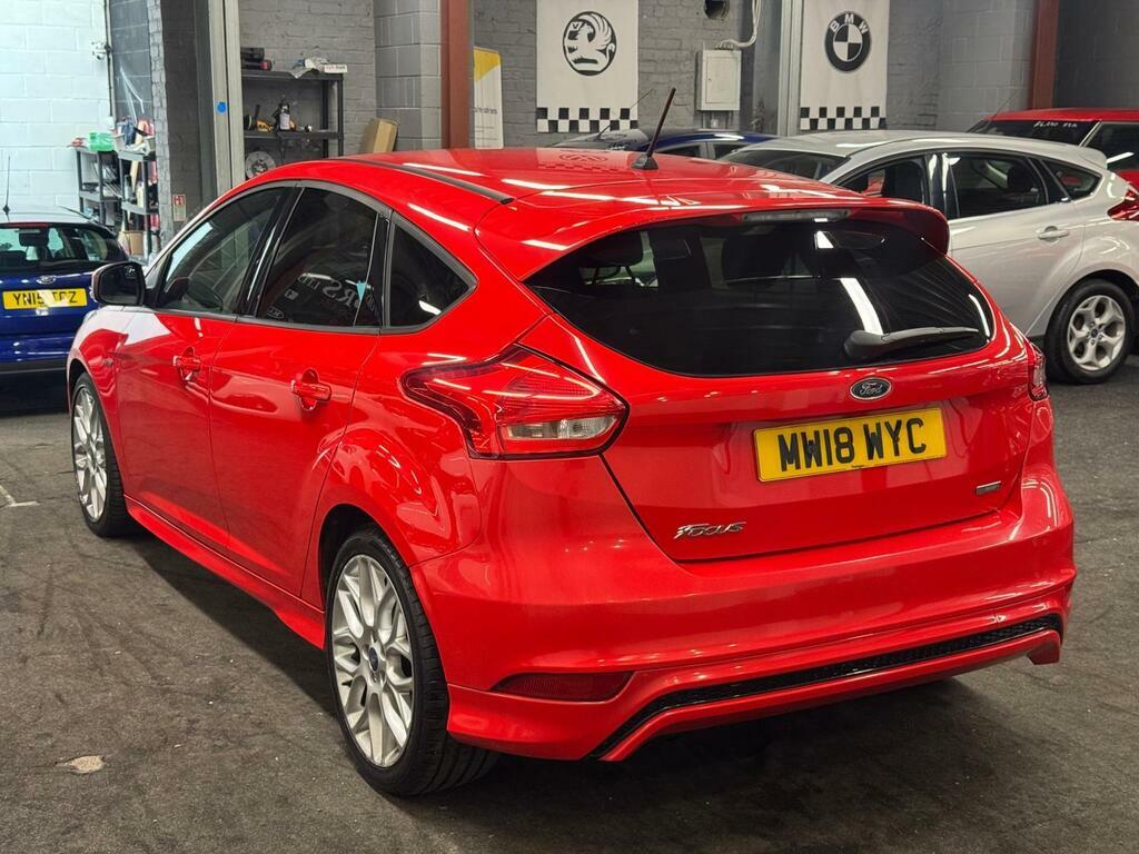 Ford Focus 1.0T Ecoboost St-line Euro 6 S S MW18WYC Red #5