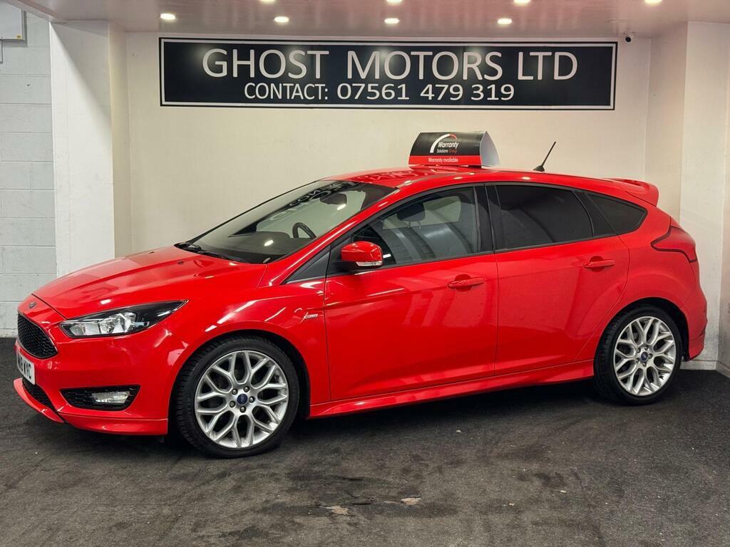 Ford Focus 1.0T Ecoboost St-line Euro 6 S S Red