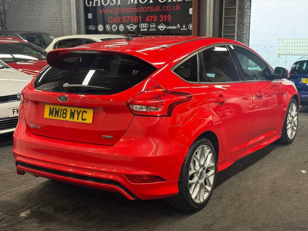 Ford Focus 1.0T Ecoboost St-line Euro 6 S S MW18WYC Red #3
