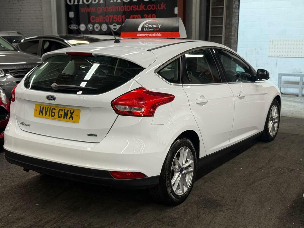 Ford Focus 1.0T Ecoboost Zetec Euro 6 S S MV16GWX White #4
