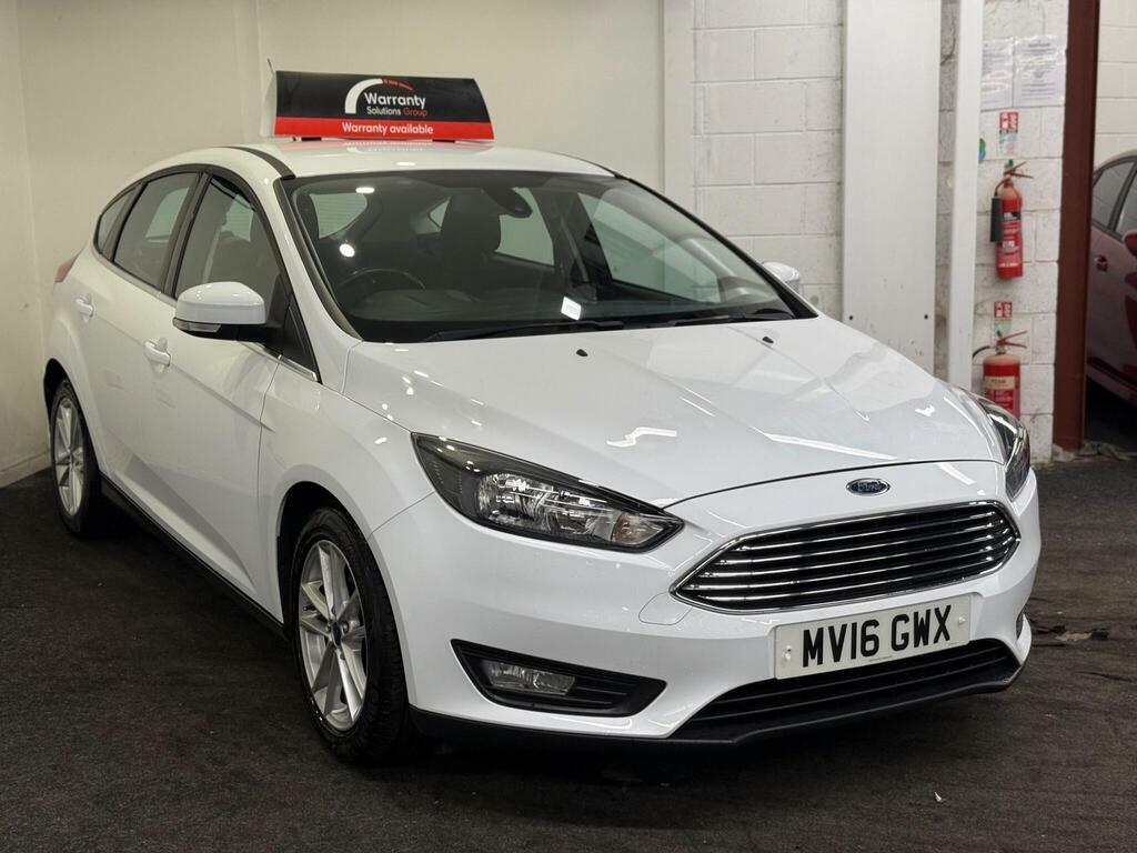 Ford Focus 1.0T Ecoboost Zetec Euro 6 S S MV16GWX White #3