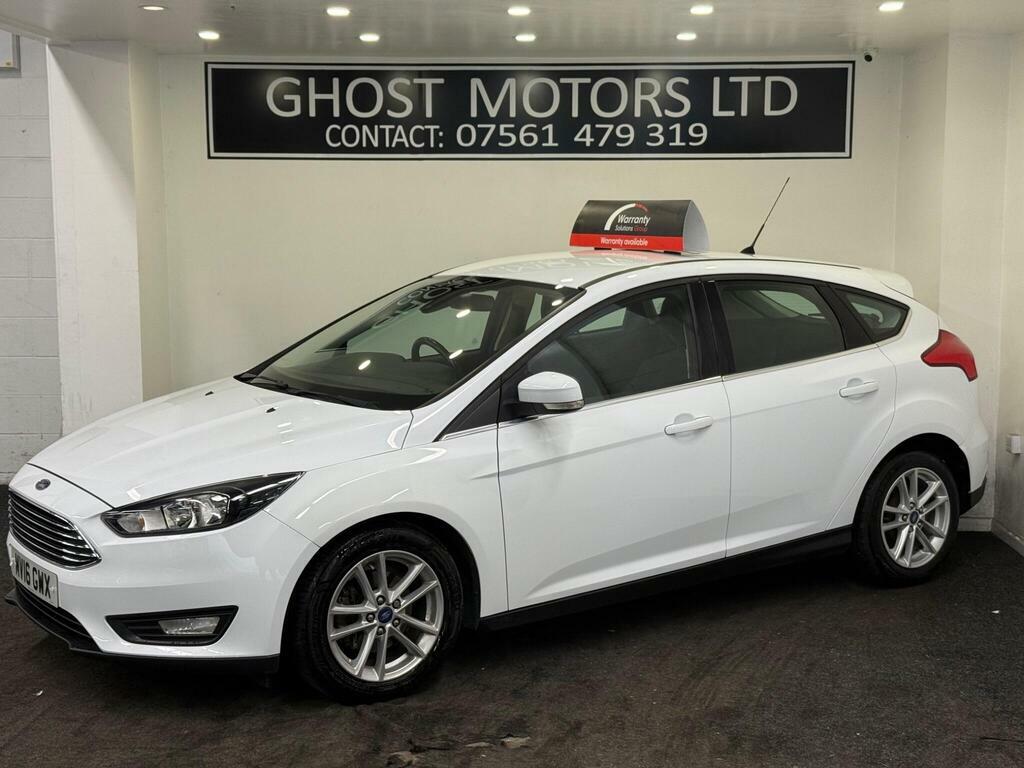 Ford Focus 1.0T Ecoboost Zetec Euro 6 S S White