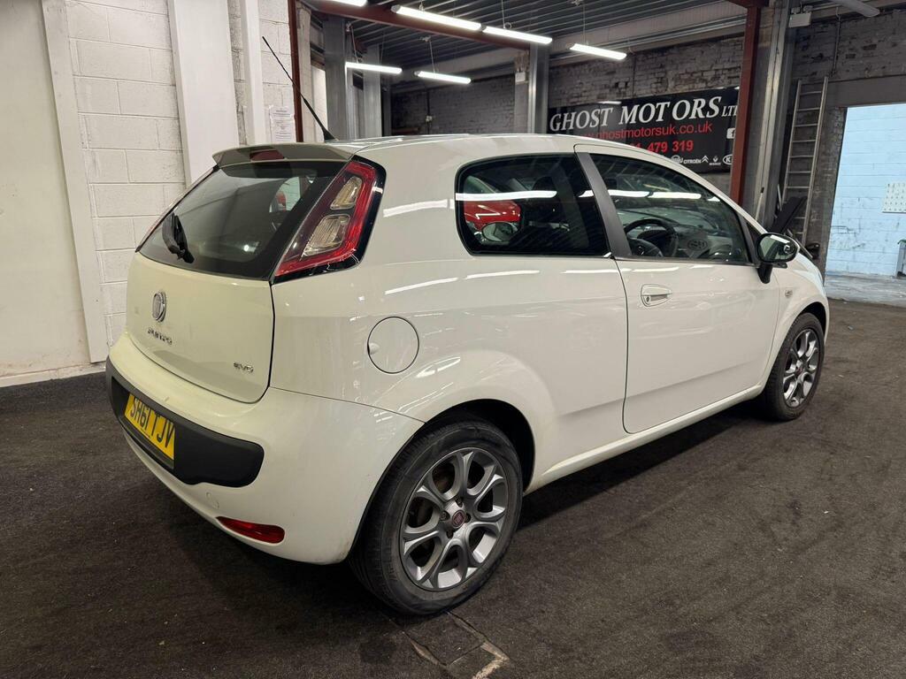 Fiat Punto Evo 1.4 Gp Euro 5 S S White #4