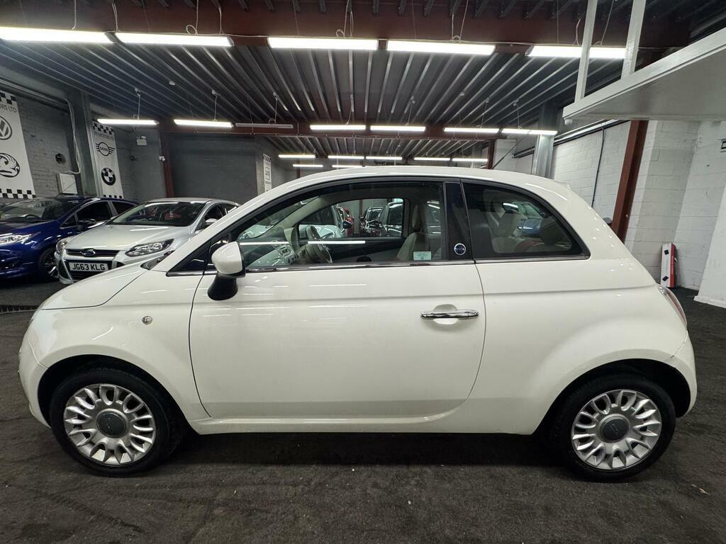 Fiat 500 Lounge White #7