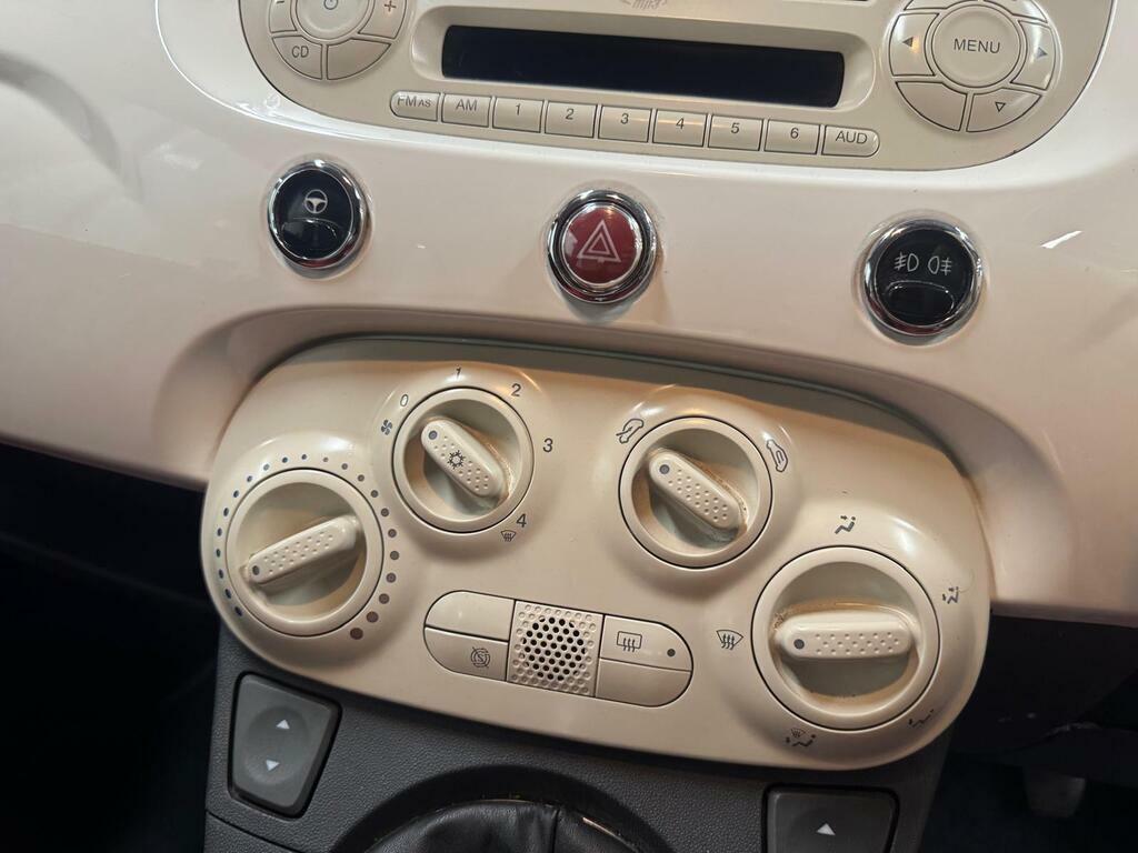 Fiat 500 Lounge White #10