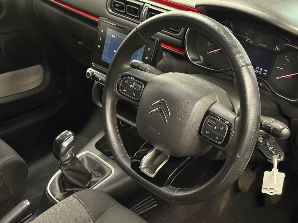 Citroen C3 2017 Citroen C3 1.2 Puretech Flair Grey #10