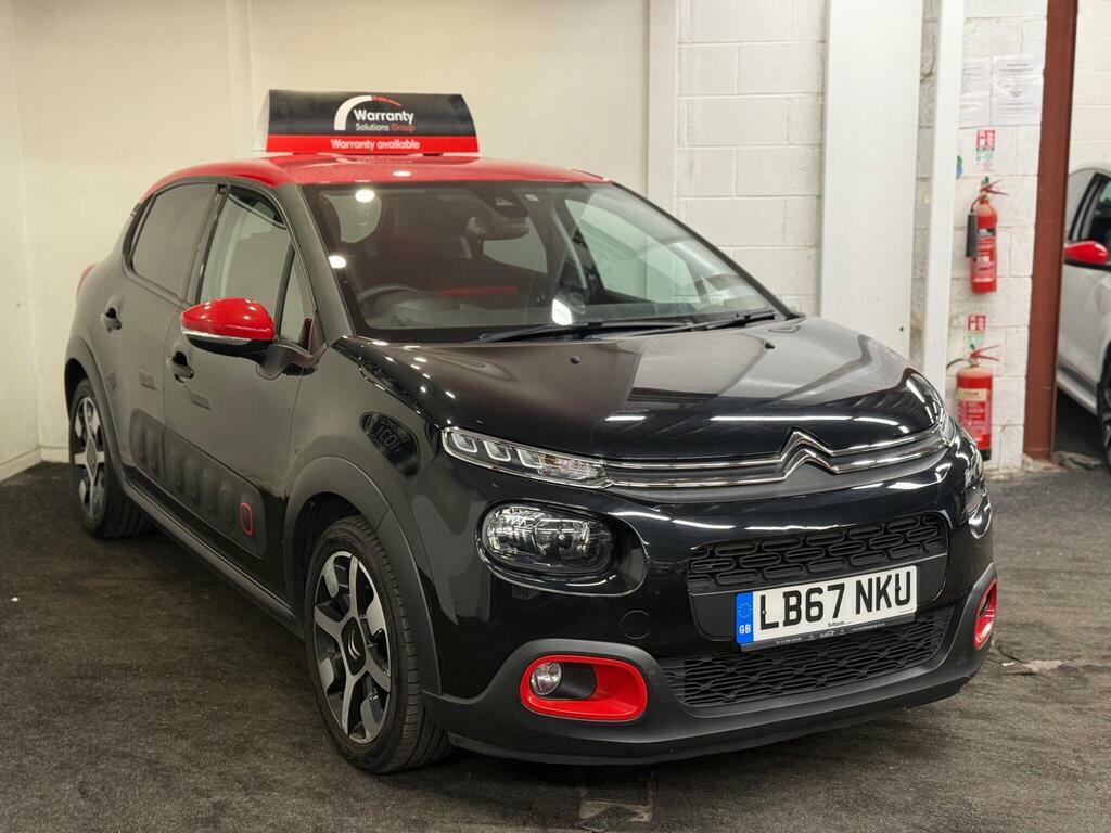 Citroen C3 1.2 Puretech Flair Nav Edition Euro 6 Black #3