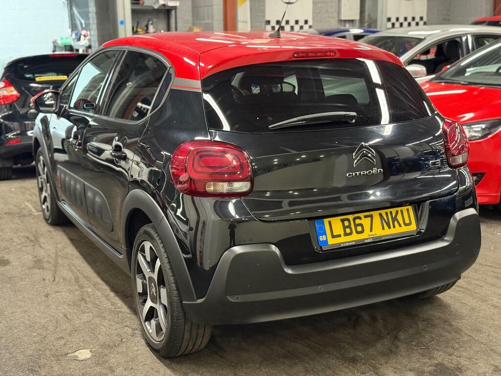 Citroen C3 1.2 Puretech Flair Nav Edition Euro 6 Black #6