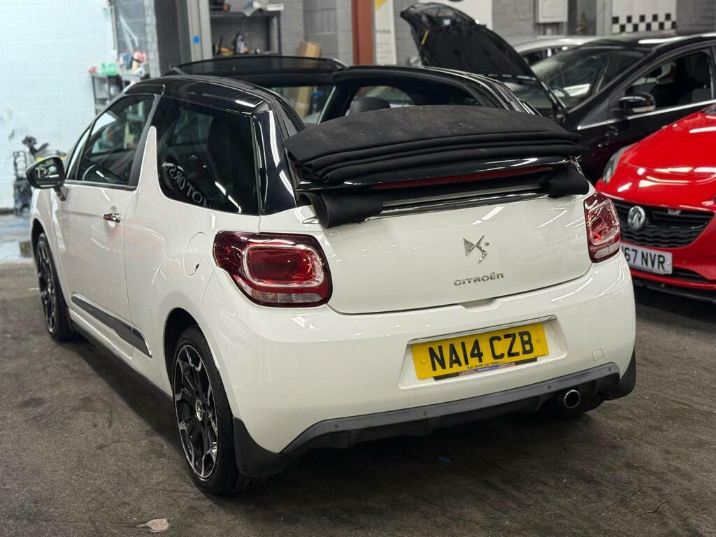 Citroen Ds3 Cabrio 1.6 Vti Dstyle Plus Euro 5 White #4
