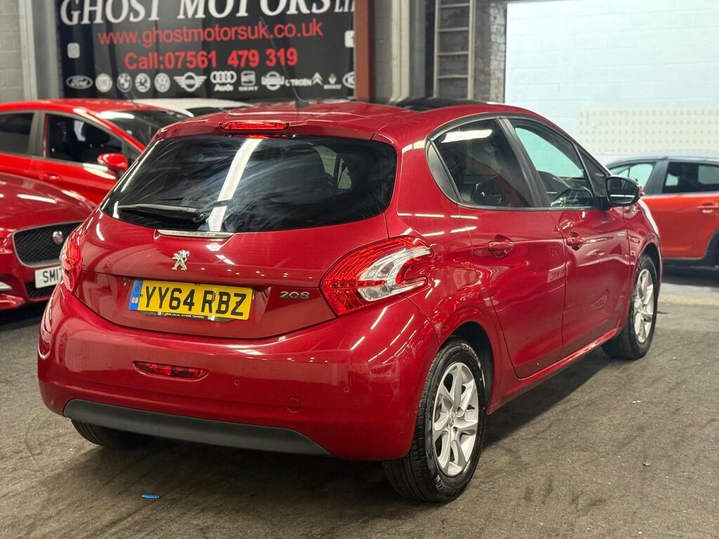 Peugeot 208 1.2 Vti Puretech Style Euro 5 Red #4