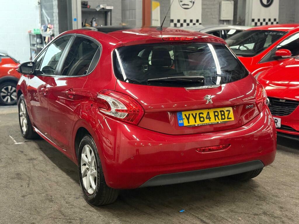 Peugeot 208 1.2 Vti Puretech Style Euro 5 Red #6