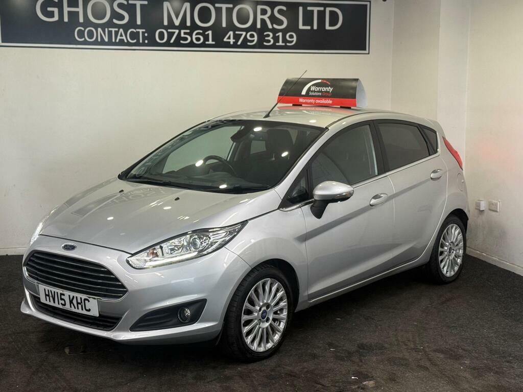 Ford Fiesta 1.0T Ecoboost Titanium Euro 6 S S Silver #2
