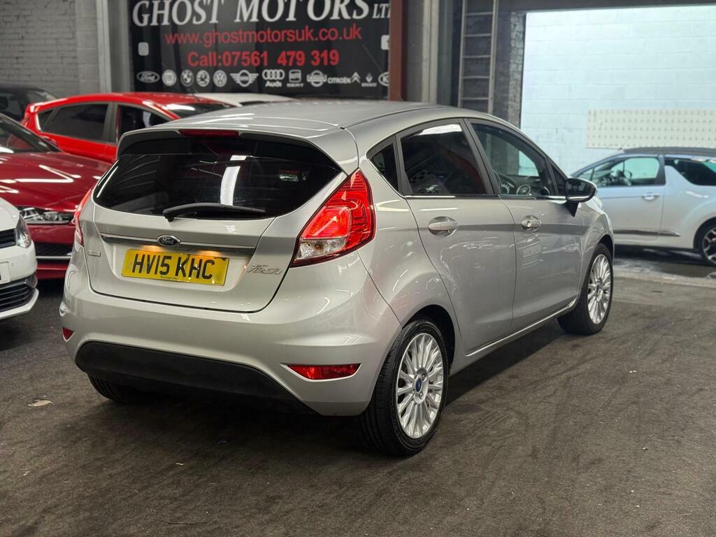 Ford Fiesta 1.0T Ecoboost Titanium Euro 6 S S Silver #4
