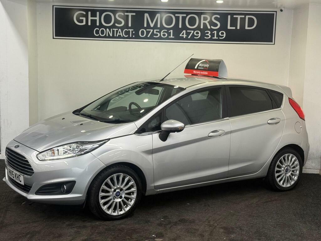 Ford Fiesta 1.0T Ecoboost Titanium Euro 6 S S Silver