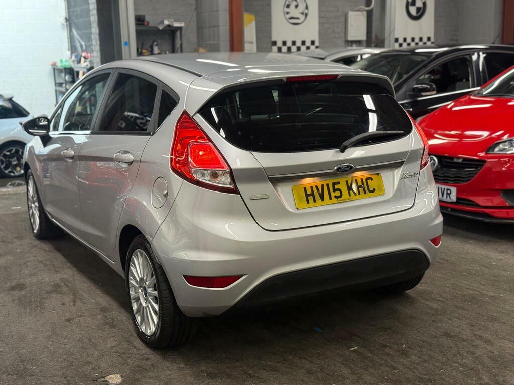 Ford Fiesta 1.0T Ecoboost Titanium Euro 6 S S Silver #6