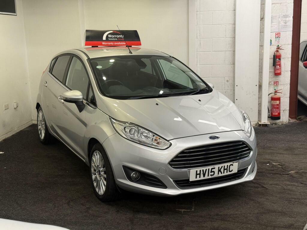 Ford Fiesta 1.0T Ecoboost Titanium Euro 6 S S Silver #3