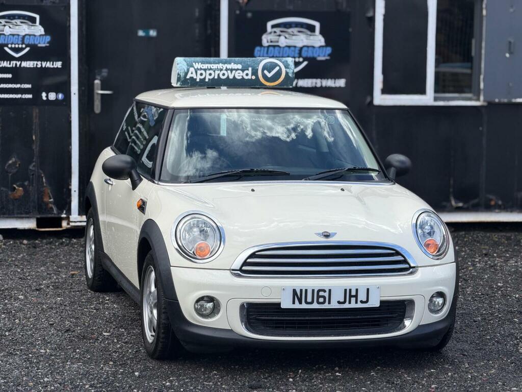Mini Hatch 1.6 One Euro 5 201161 NU61JHJ White #3