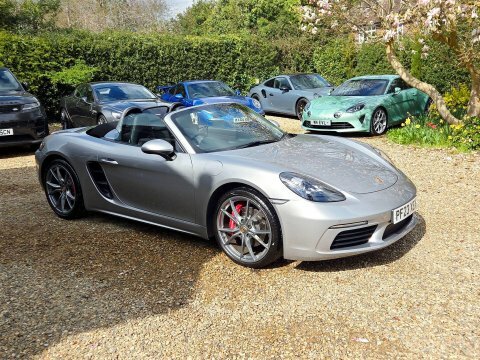Porsche 718 2.5T S Euro Silver