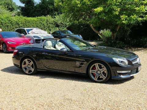 Mercedes-Benz SL Class 5.5 Sl63 V8 Black #3