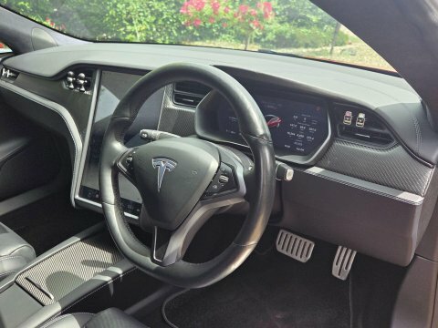 Tesla Model S 0.0 75D 517 Bhp Panoramic Glass Roof, 17-Inch T Black #16