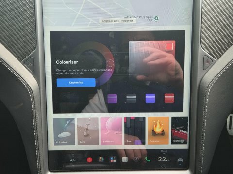 Tesla Model S 0.0 75D 517 Bhp Panoramic Glass Roof, 17-Inch T Black #36