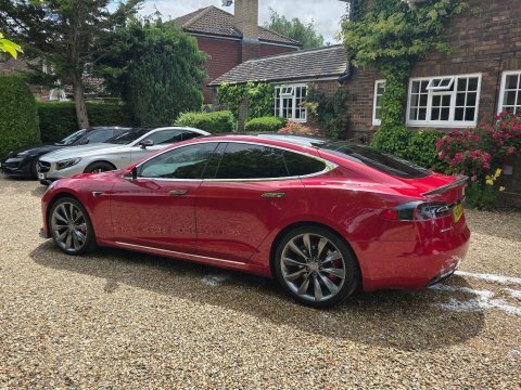 Tesla Model S 0.0 75D 517 Bhp Panoramic Glass Roof, 17-Inch T Black #11