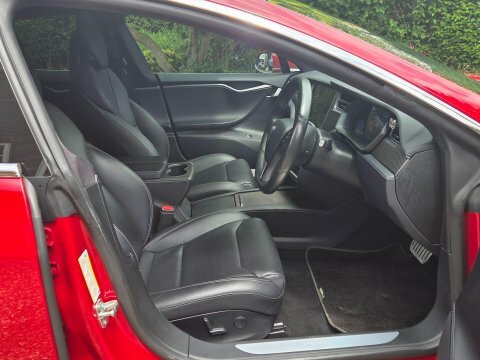 Tesla Model S 0.0 75D 517 Bhp Panoramic Glass Roof, 17-Inch T Black #17