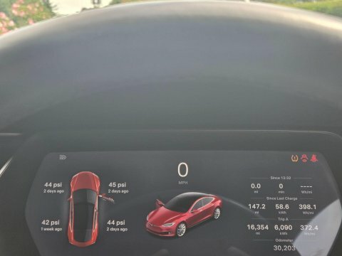 Tesla Model S 0.0 75D 517 Bhp Panoramic Glass Roof, 17-Inch T Black #37