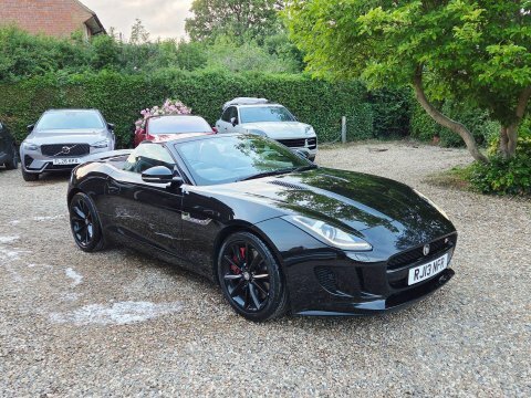 Jaguar F-Type 5.0 Supercharged V8 S Convertible Red #1