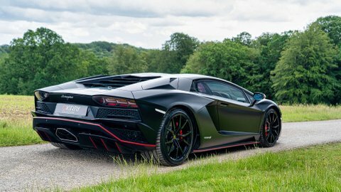 Lamborghini Aventador 6.5 Aventador S Black #5