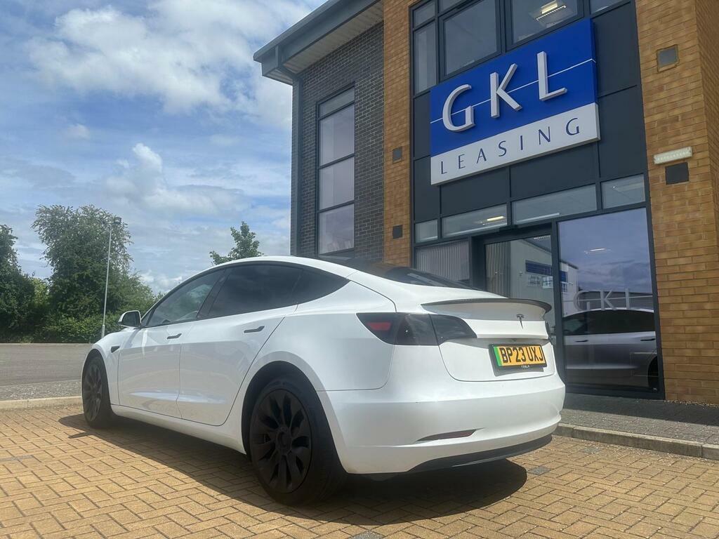 Tesla Model 3 Rwd White #6