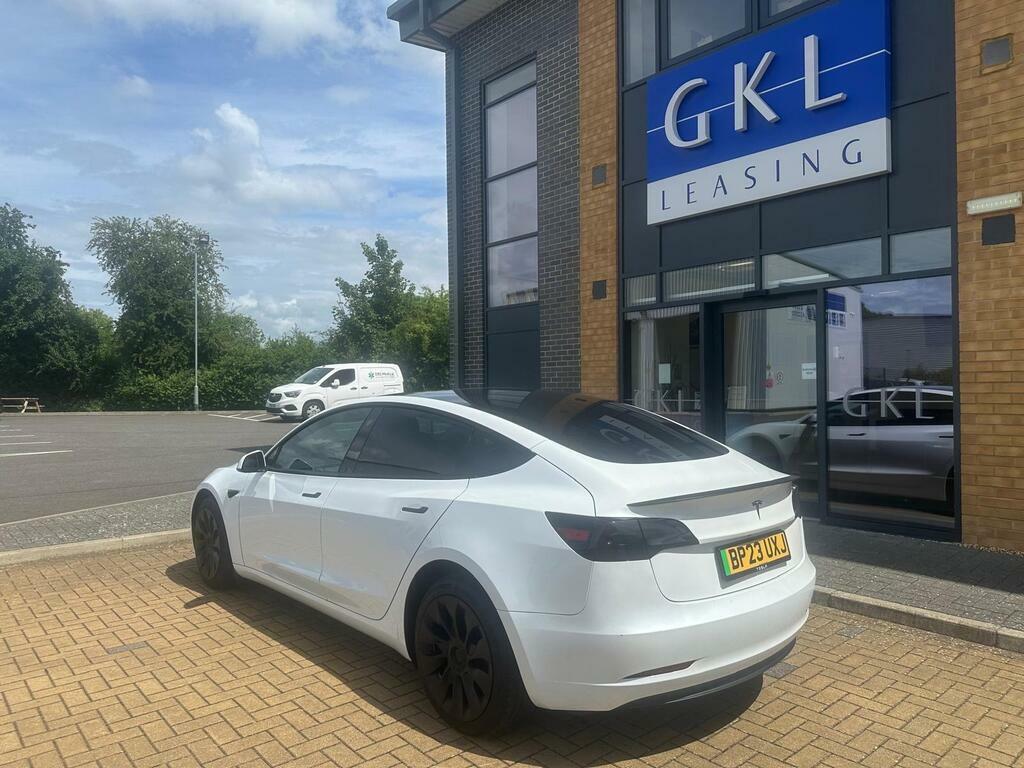 Tesla Model 3 Rwd White #5