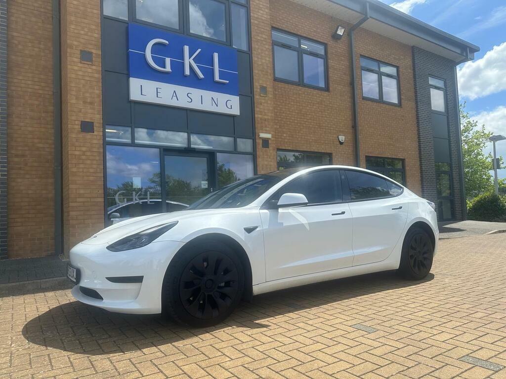 Tesla Model 3 Rwd White #2