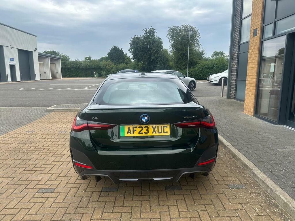 BMW i4 40 83.9Kwh M Sport Gran Coupe Edrive Green #4