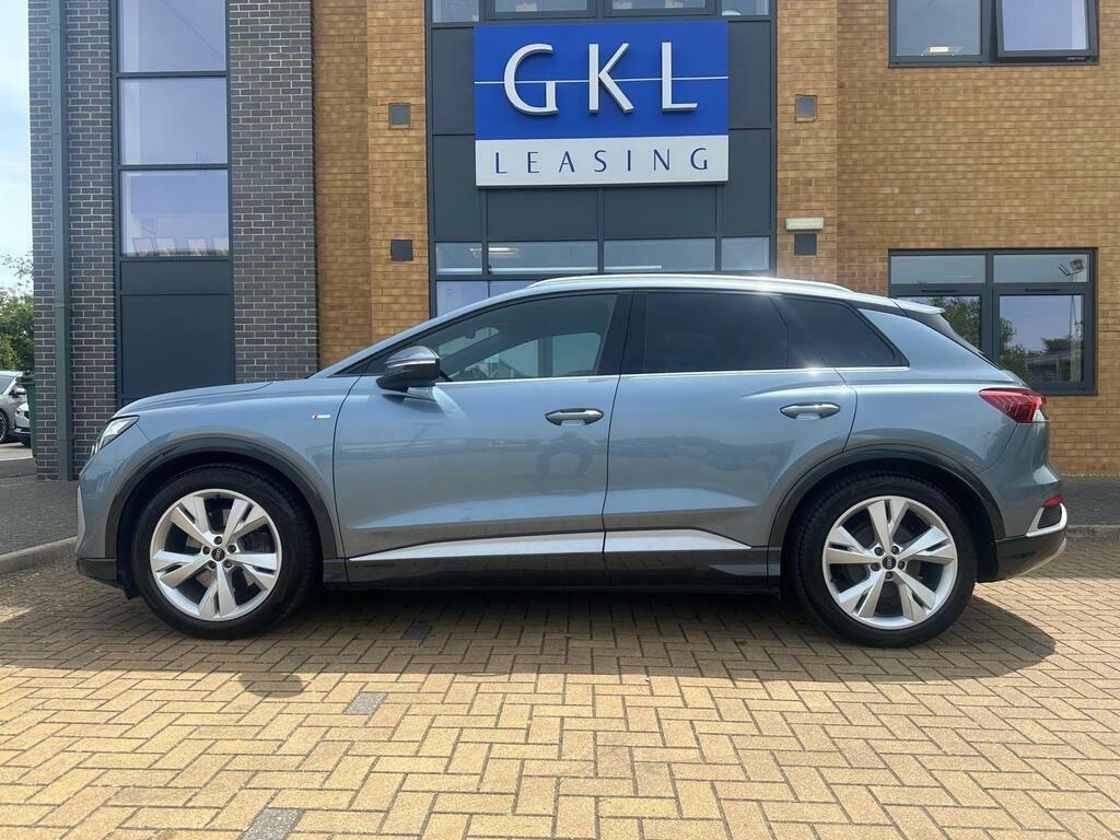Audi Q4 E Tron 40 S Line Blue #5