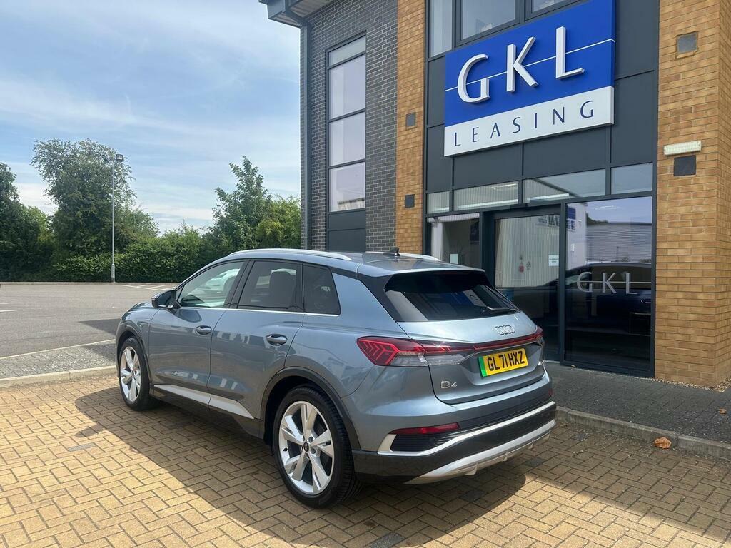 Audi Q4 E Tron 40 S Line Blue #6