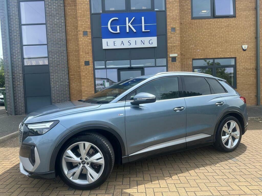 Audi Q4 E Tron 40 S Line Blue