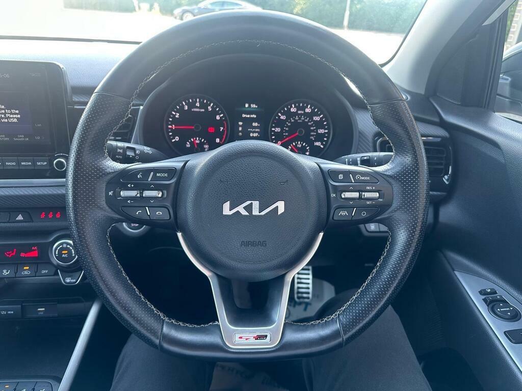 Kia RIO 1.0 T-gdi Mhev 3 Hatchback Hybrid Dct E Red #17