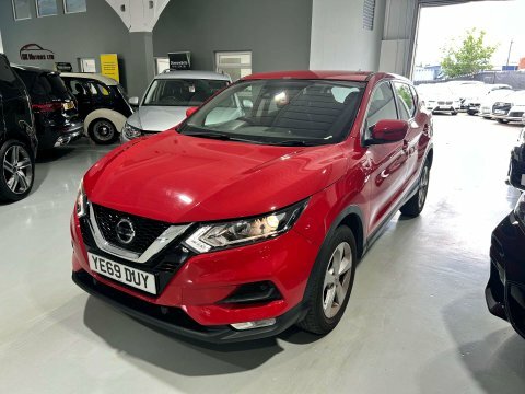 Nissan Qashqai 1.3 Qashqai Acenta YE69DUY Red #2