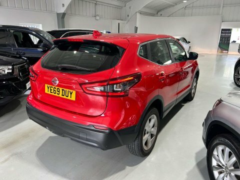 Nissan Qashqai 1.3 Qashqai Acenta YE69DUY Red #5