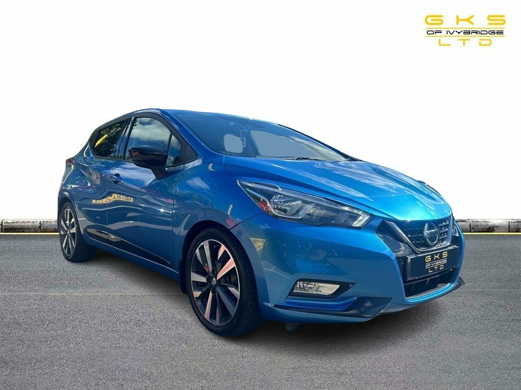 Nissan Micra 1L Tekna Blue #4