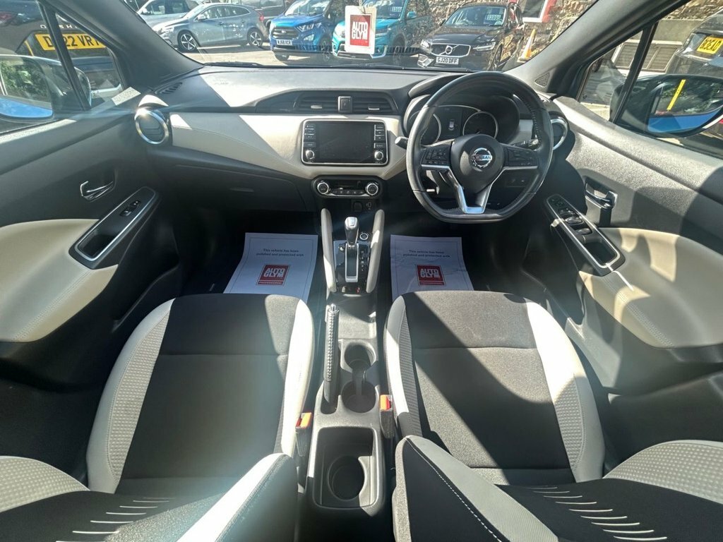 Nissan Micra 1L Tekna Blue #5