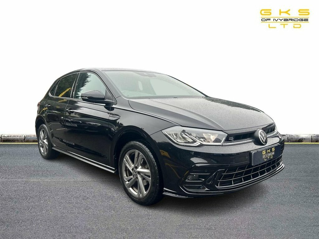 Volkswagen Polo 1L R-line WF71YCE Black #4