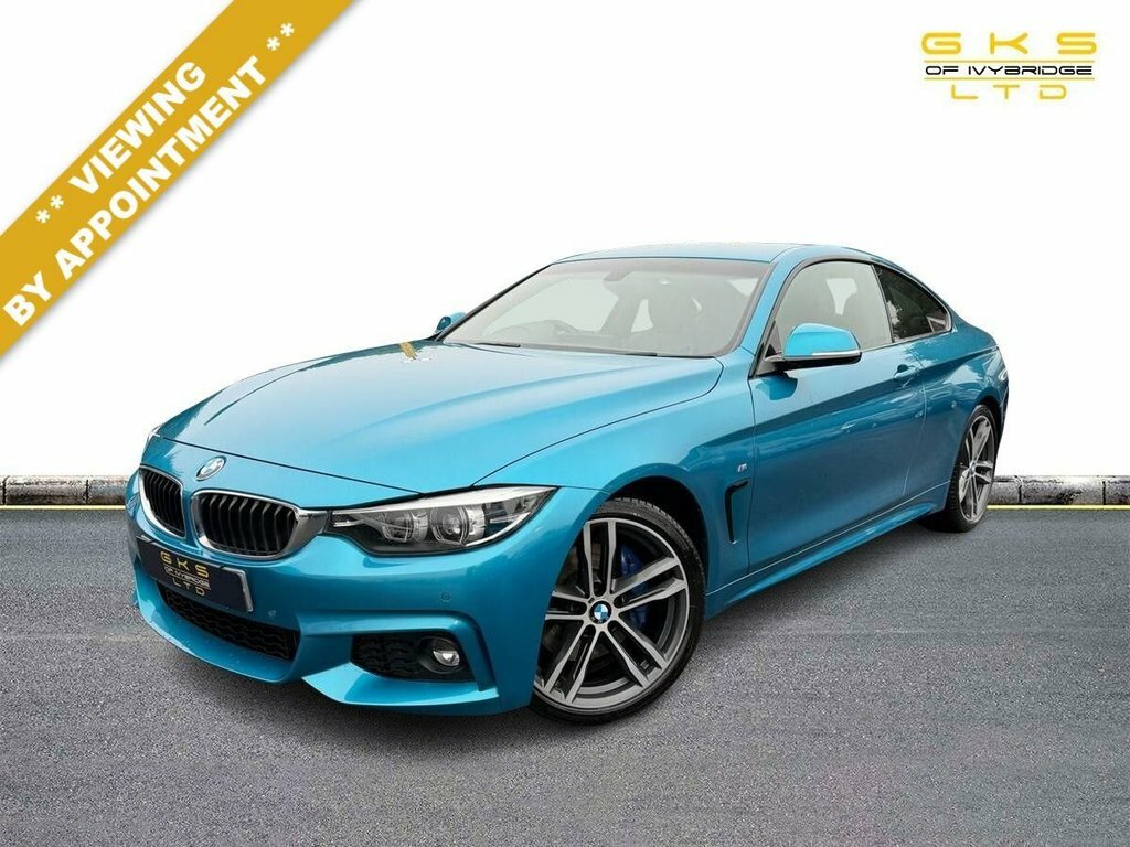 BMW 4 Series Gran Coupe 2L M Sport Blue