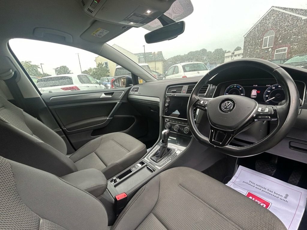 Volkswagen e-Golf Hatchback Blue #2